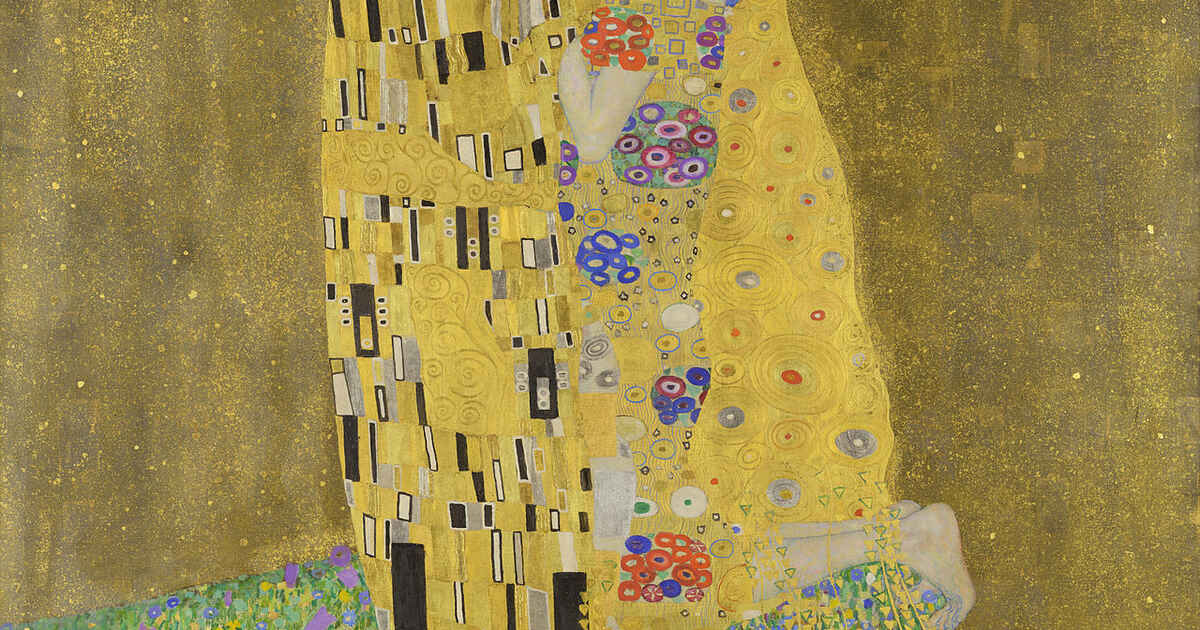 Klimt-Gustav—The Kiss—Oil and